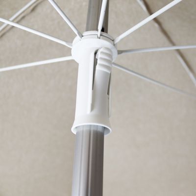 Parasol de Jardin Chillvert Gandia Aluminium Fixe  180 cm Camel