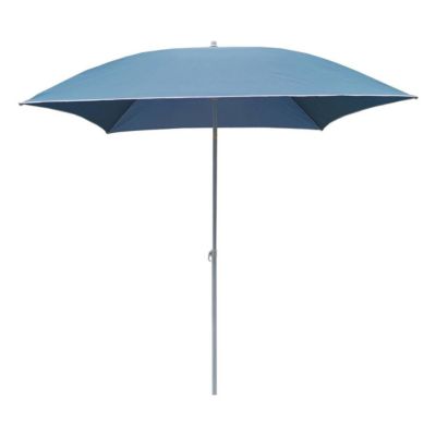 Parasol de Plage Carré "Helenie" 172cm Bleu