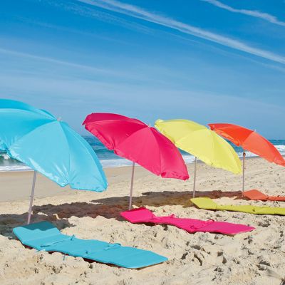 Parasol De Plage Corail O180 Cm Castorama