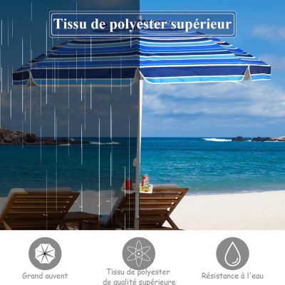 EBTOOLS Porte-gobelet pour parasol de plage Parapluie de plage Porte