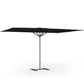Parasol de terrasse complet Privilège Noir 400 x 300 Armature Noir