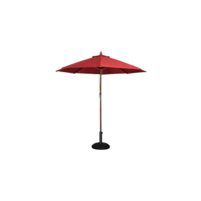 Parasol de Terrasse Rouge Professionnel à Poulie de 3 m - Bolero