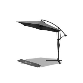 Parasol deporte 3M avec housse de protection et sangle de fixation Gris VOUNOT