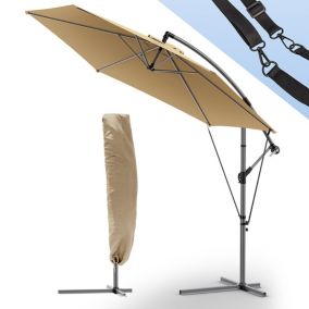 Parasol deporte 3M avec housse de protection et sangle de fixation Kaki VOUNOT