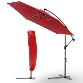 Parasol deporte 3M Rouge fonce avec housse de protection VOUNOT