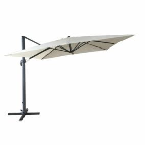 Parasol Deporte Aluminium Chillvert Roma de Luxe 300x400x280 cm