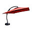 Parasol déporté Easy-Sun terracotta 320 x 320 cm