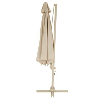 Parasol déporté GoodHome Mallorca peyote ø350 cm