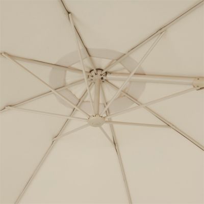 Parasol déporté GoodHome Mallorca peyote ø350 cm