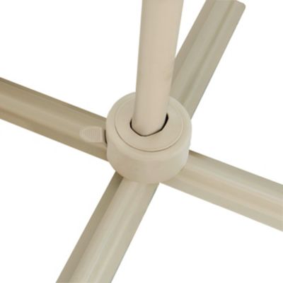 Parasol déporté GoodHome Mallorca peyote ø350 cm