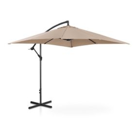 Parasol deporte rectangulaire 250 x 250 crème Helloshop26