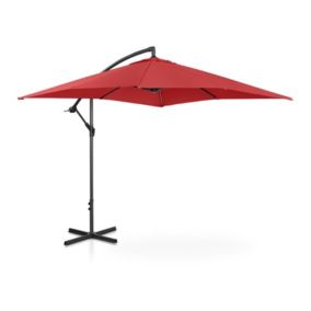 Parasol deporte rectangulaire 250 x bordeaux Helloshop26