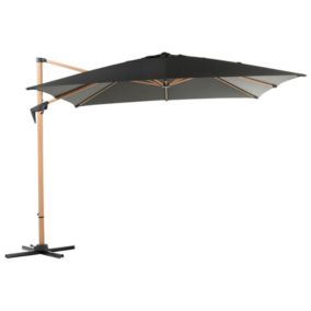 PARASOL DEPORTE KHAKI 3X4M AVEC HOUSSE + 2 SAC DE POID