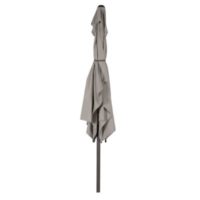 Parasol droit rectangulaire Loompa 3X2 m Taupe Hesperide