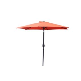 Parasol droit rond diamètre 2,5 m terracotta COME degrés Parasol droit rond diamètre 2,5 m terracotta COME