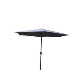 Parasol droit rond diamètre 2,94 m gris PORTOFINO degrés Parasol droit rond diamètre 2,94 m gris PORTOFINO