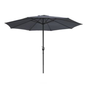 Parasol droit rond inclinable diamètre270cm FIGARI degrés Parasol droit rond inclinable diamètre270cm FIGARI