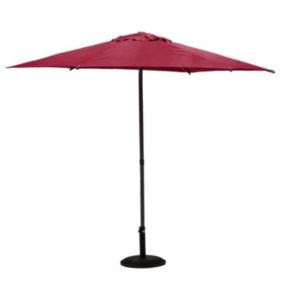 Parasol droit rond Soya Bordeaux - Bordeaux - Hespéride