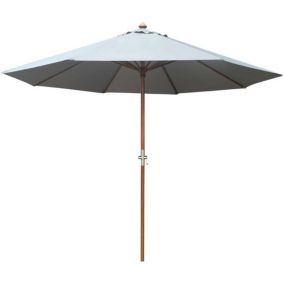 Parasol en bois 300 cm avec manivelle Holly