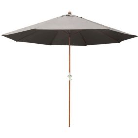 Parasol en bois 300 cm avec manivelle Holly