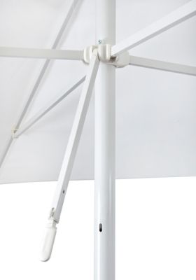 Parasol Ezpeleta Eolo blanc 250 x 250 cm
