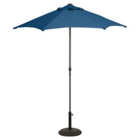 Parasol GoodHome Carambole bleu ø200 cm