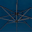 Parasol GoodHome Kalanga bleu 250 x 250 cm