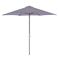 Parasol inclinable Blooma Capri taupe Ø270 cm