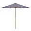 Parasol inclinable Blooma Capri taupe Ø270 cm