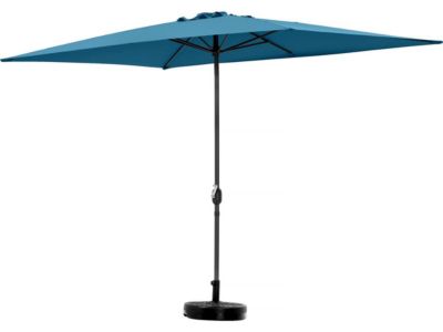 Parasol jardin "Sol 2"  Rectangle  2 x 3 m  Bleu