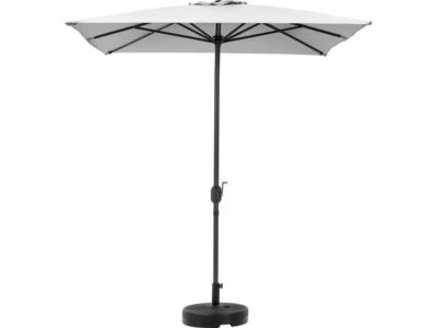 Parasol jardin "Sol 2"  Rectangle  2 x 3 m  Gris