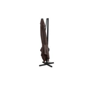 Parasol LED 3 x 4 m chocolat degrés CALVIA