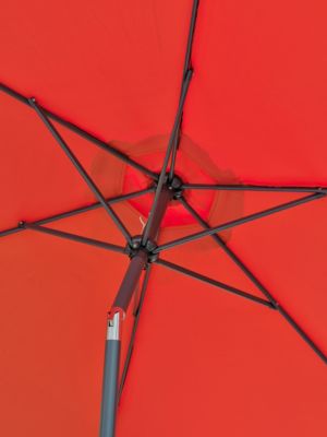 Parasol à manivelle en aluminium  et toile - MARBELLA