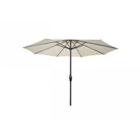 Parasol octogonal diamètre 270cm toile écru FIGARI  degrés Parasol octogonal diamètre 270cm toile écru FIGARI