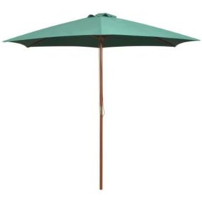 Parasol - VIDAXL - 270 x 270 cm - Bois - Vert