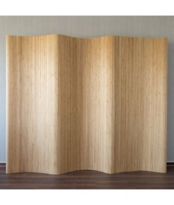Paravent Bambou souple coloris Brun 200 x 250 cm