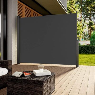 Bc-elec - HHYVA3012-Bluewhite Auvent Rétractable Manuel Store Banne