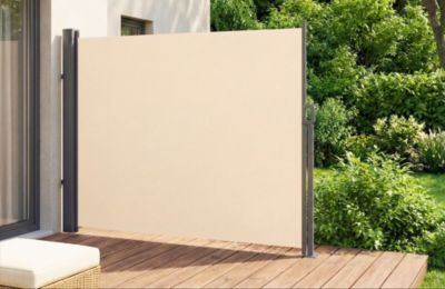 Paravent extérieur rétractable PILAT 3x1,6 m beige