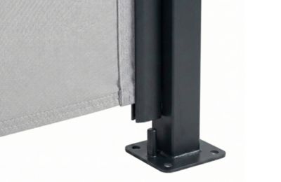 Paravent extérieur rétractable PILAT 3x1,6 m gris clair