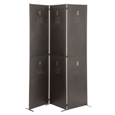 Paravent pliable en casier métal Atmosphera