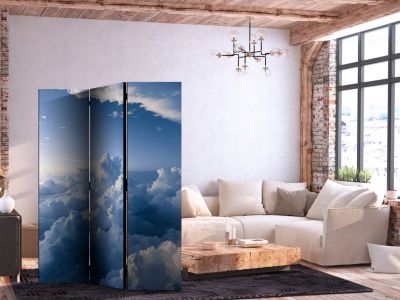 Paravent - Rayons illuminant des formations nuageuses duveteuses