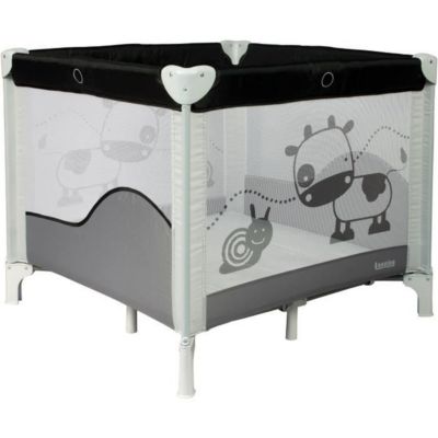 Parc pliable bebe BAMBISOL 90 x 90 cm avec rehausse et sac de transport