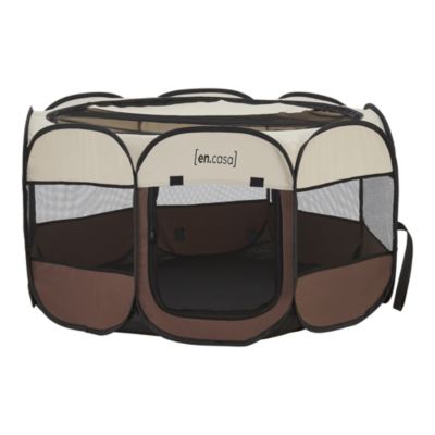 Parc pliable Telford pour animaux de compagnie 58 x 114 x 114 cm en.casa