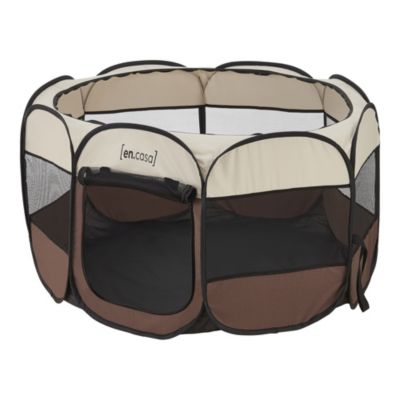 Parc pliable Telford pour animaux de compagnie 58 x 114 x 114 cm en.casa