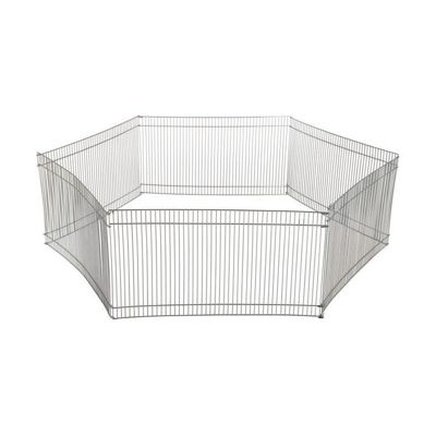 Parc pour petits animaux TRIXIE metal galvanise octogonal 90cm