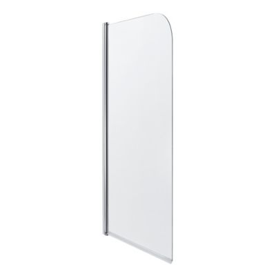 Pare-baignoire 1 volet verre transparent Arkell H. 130 x l. 75 cm