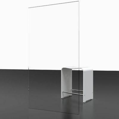 Pare-baignoire 2 volets, 112 x 140 cm, verre transparent anticalcaire 5 mm, profilé noir, Schulte