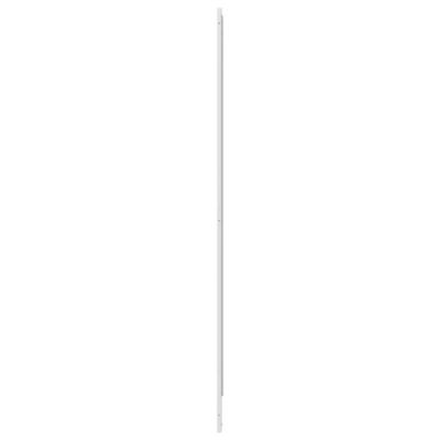 Pare baignoire à 3 volets rétractables (141x132 cm - Blanc)