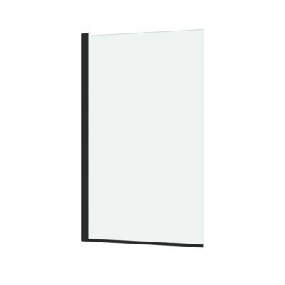 Pare-baignoire 70 x 120 cm noir mat Essentiel Galedo