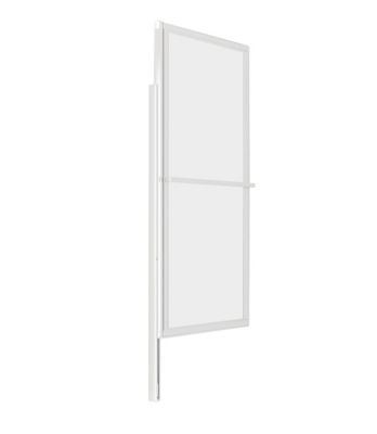Pare-baignoire argent 2 volets relevable Atelier du bain